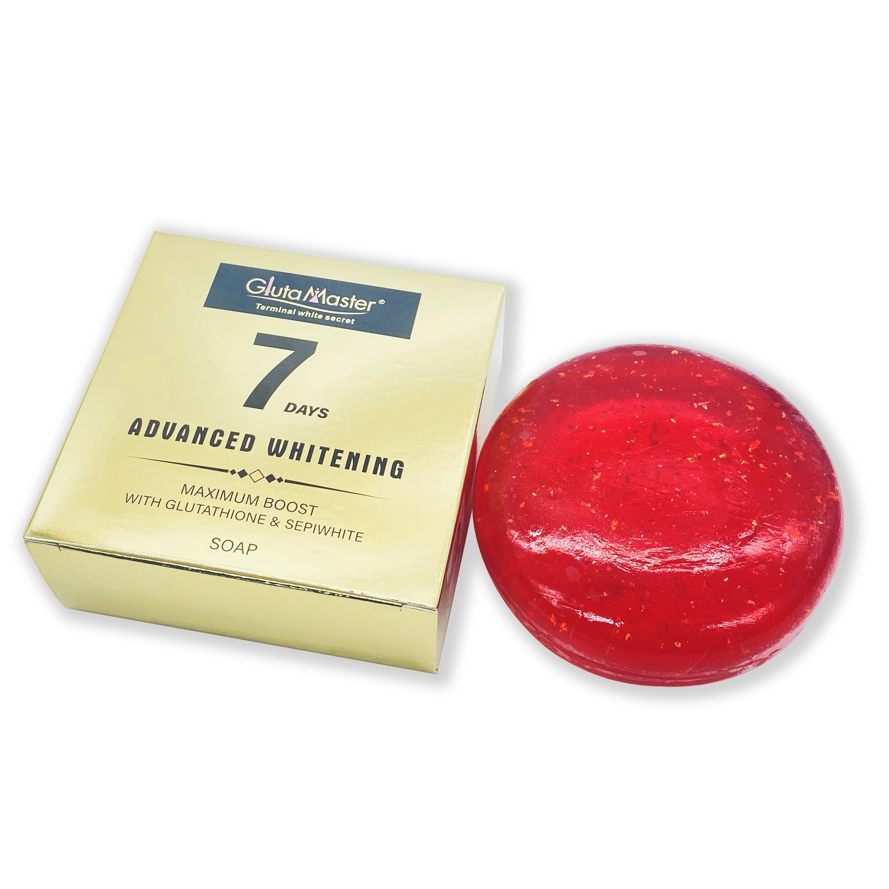 Gluta Master 7 Days Advanced Whitening Soap Can Remove Hyper Pigmentation Treatment Of Melasma With Glutathio & Sepiwhite Soap