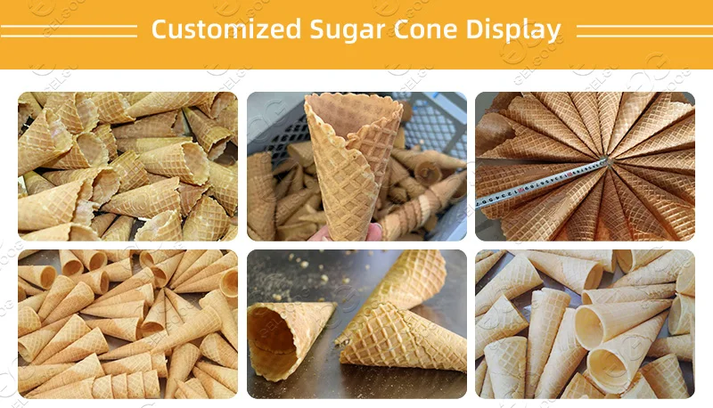 Автоматическая конусная машина для мороженого по заводской
