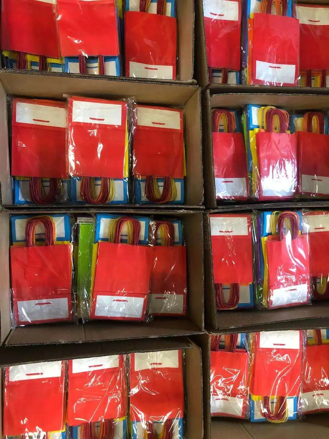 Movie Theater Small Kraft Paper Popcorn Bags Bulk Wholesale Popcorn