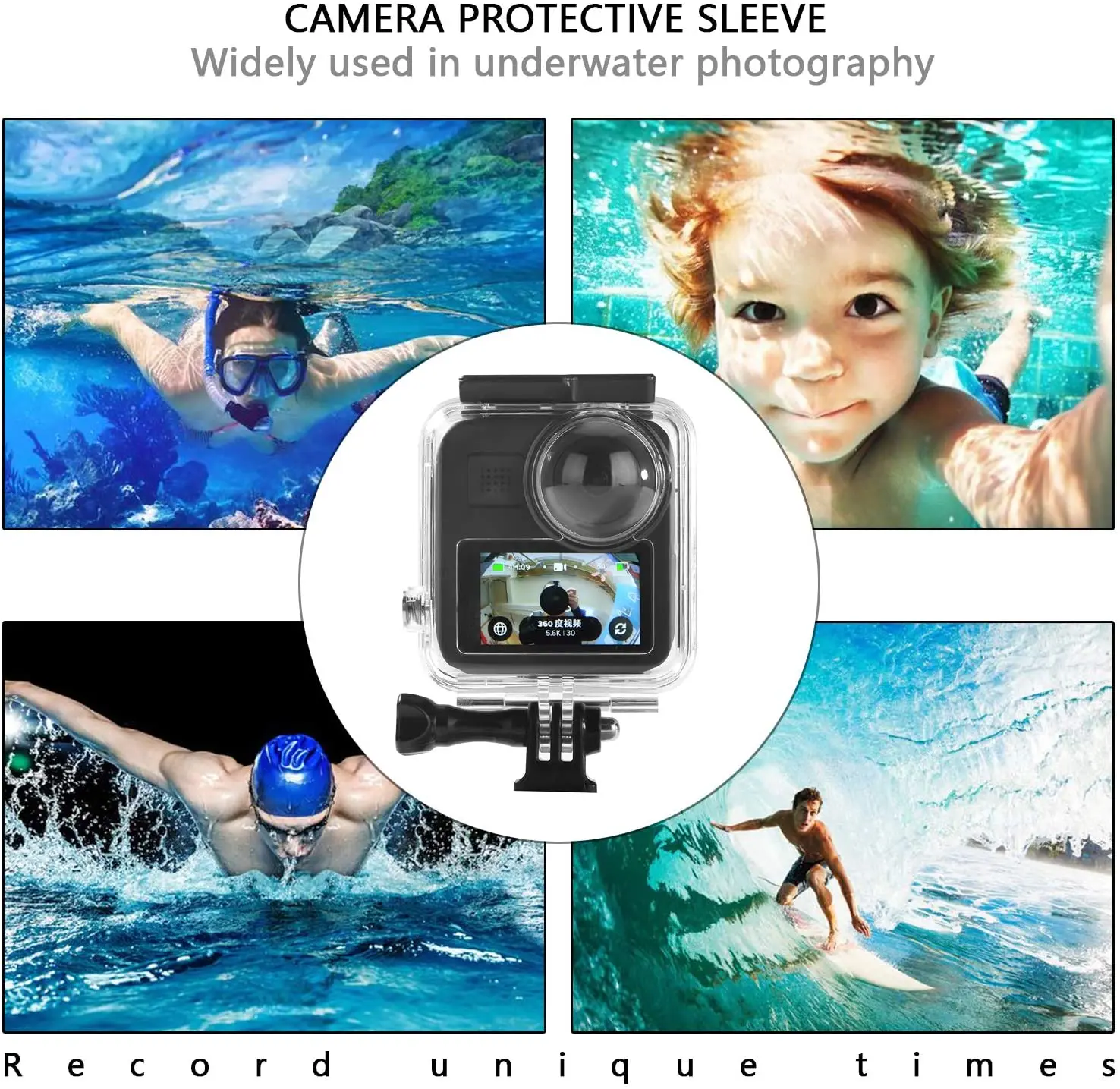 W Protective Lens Cover Underwater Diving Shell Touchable Waterproof Housing Case Go Pro Accessories For Gopro Max 360 Camera Buy Gopros 360 Max Go Pro 360 Max Gopros Max Case Product On Alibaba Com