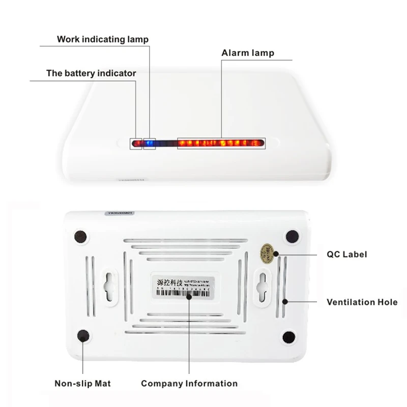 10 USB Ports Alarm System Retail Display Security Multi-Port Charging Anti Theft Alarm Devices for Cellphone Tablet Laptop