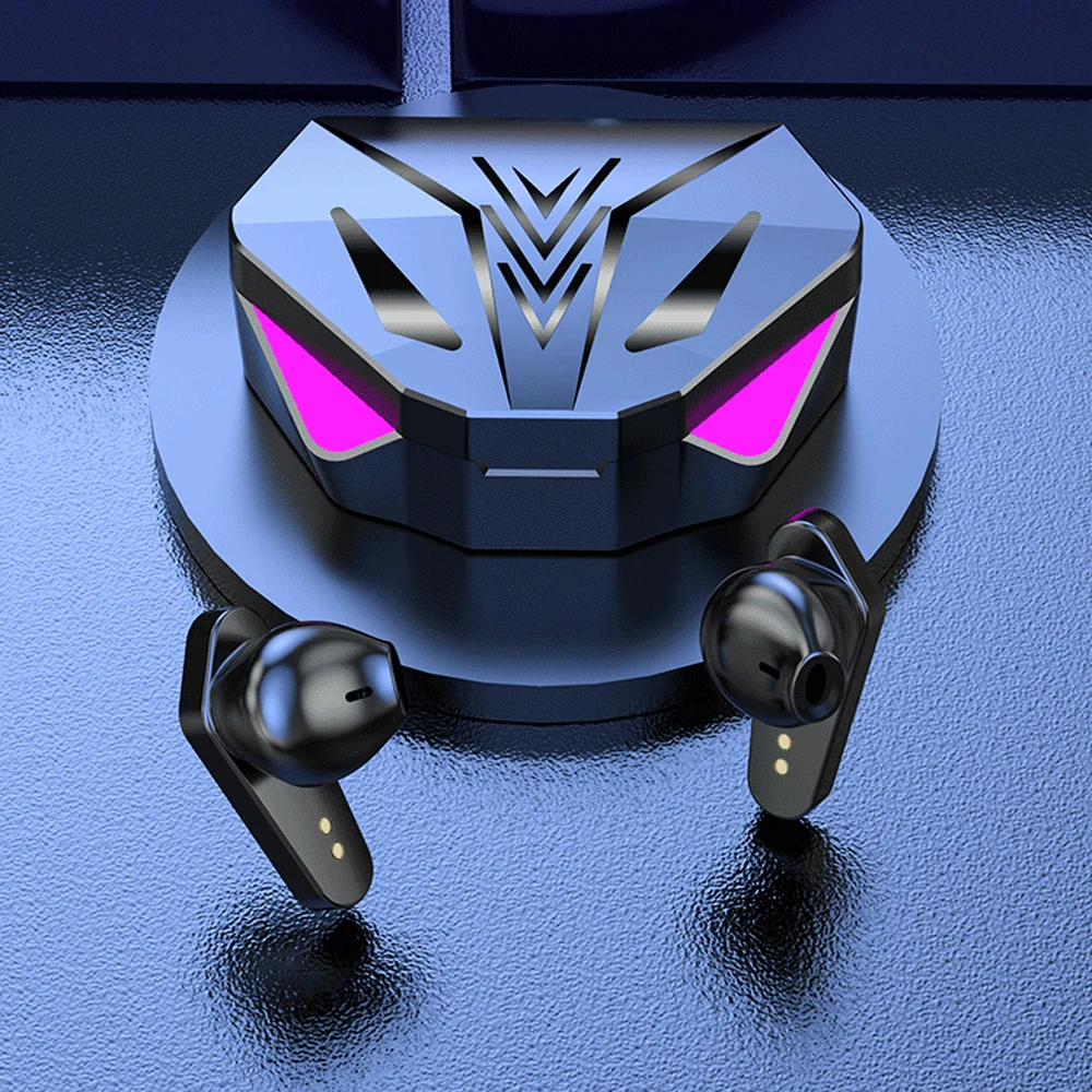 TWS-X15 ワイヤレスイヤフォン ゲーミング用 X15 TWS Wireless Bluetooth Headset LED Display Gamer Earbuds