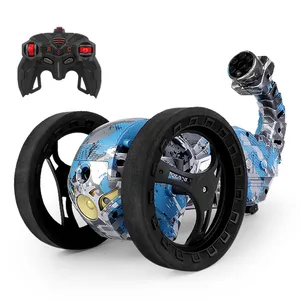 2.4G 6ch Rc Car Shooting Bullets Music and Light Plastic Remote Control Car Toy Car