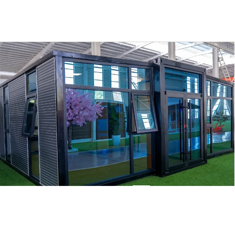hot sale luxury expandable prefab container house combines portability and comfort for modern life