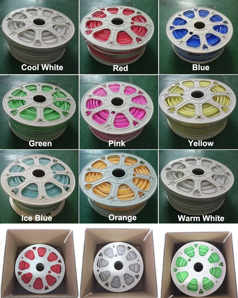 Separate Neon Tube And Strip 8*10mm Smd 2835 Outdoor Ip65 Waterproof