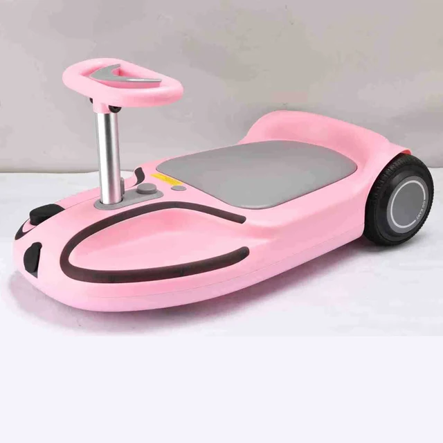 Mini Three Wheel Electronic Drift Kart Kids' Anti-roller Scooter with bluetooth Music