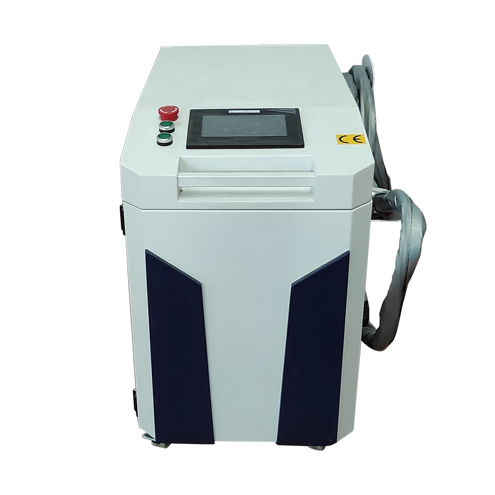 Lazer Rust Removal Cleaning Machine 1000w Laser Rust Removal With Hanwei  Control System