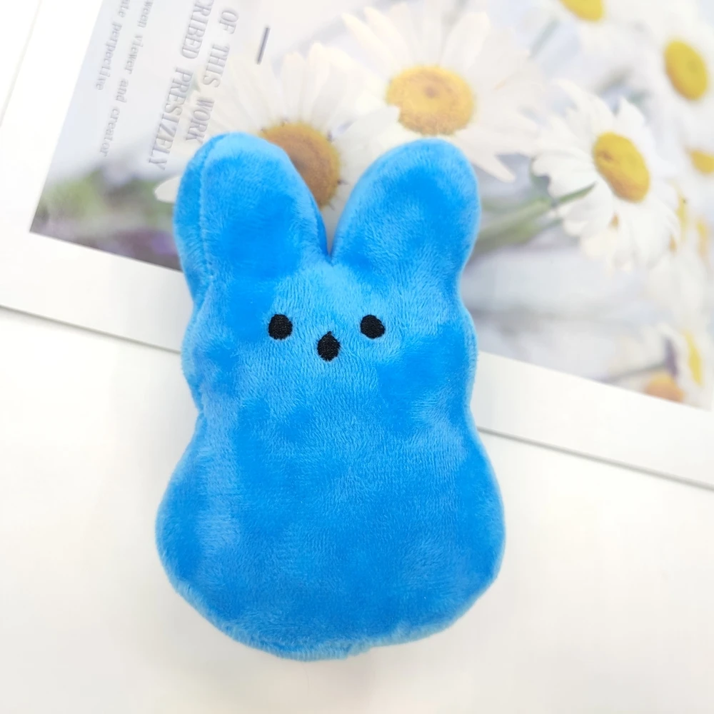 Peeps Blue Bunny Plush, 6in 