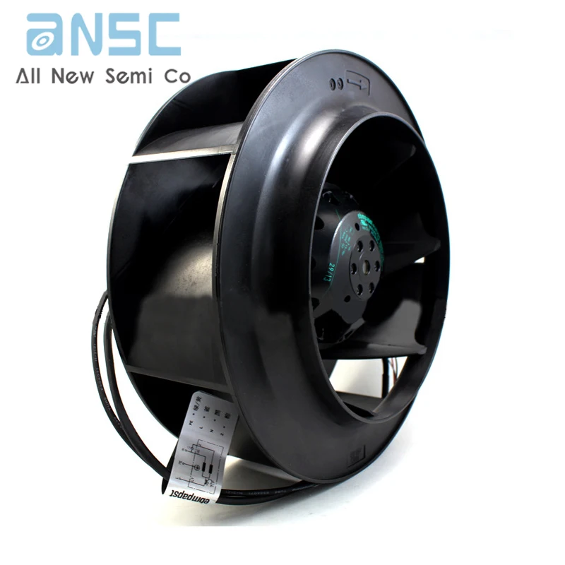 Original Centrifugal fan R2E225-BD92-19 230V 200W 2650/2950RPM ABFrequency converter centrifugal fan