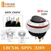 6-pin 5-24v black red