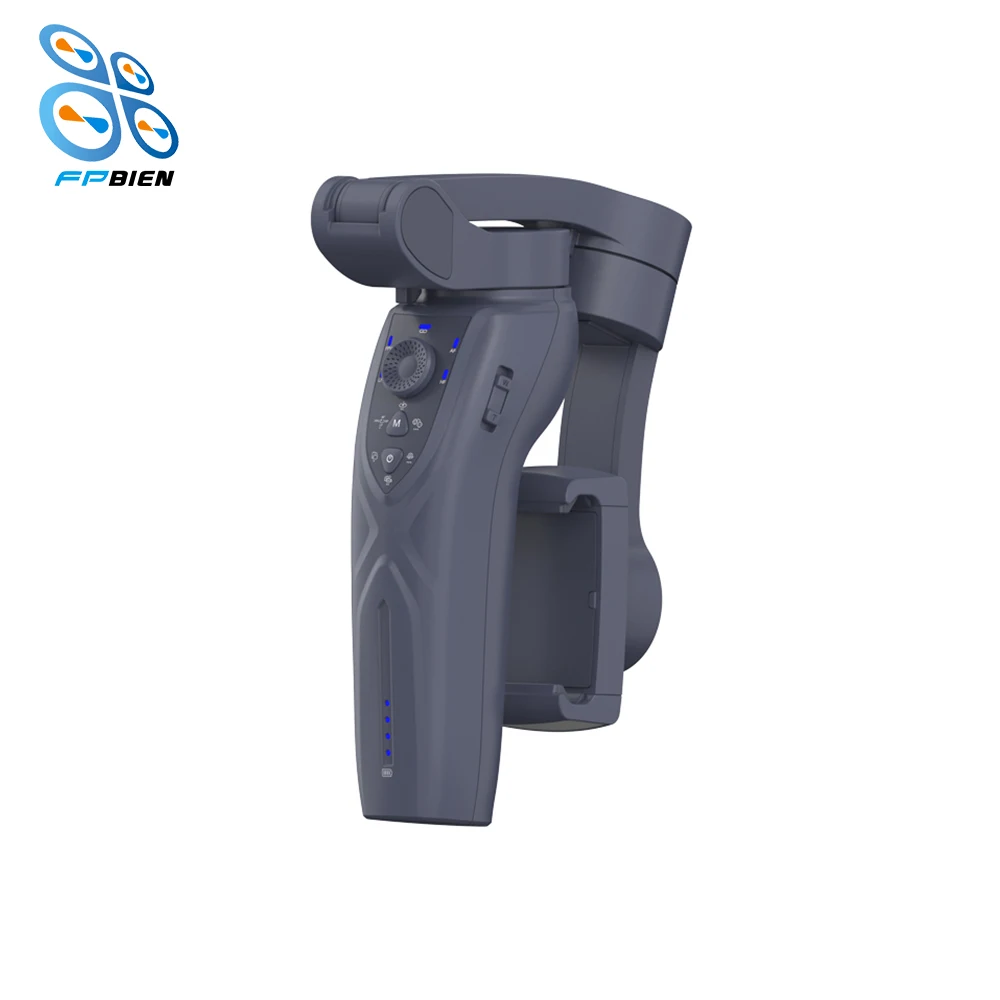 3 Axis Handheld Gimbal Stabilizer Smart Phone Shooting Selfie Stick With Tripod Auto AI Face Tracking LED Fill Light