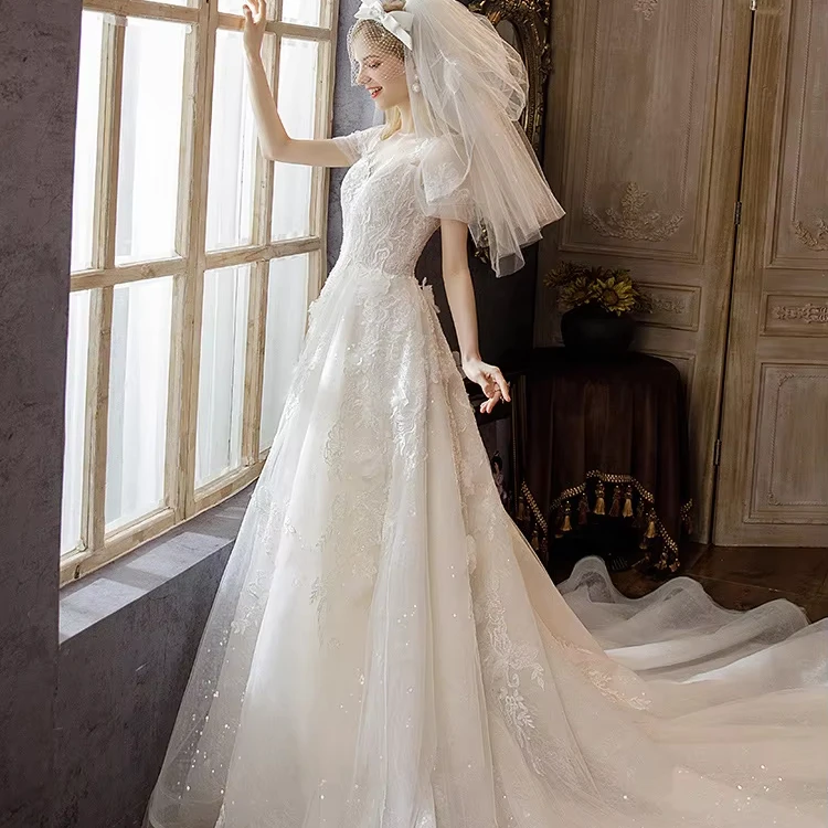 Luxury Princess Light Sequin Wedding Dress Modern Style with Beaded Tulle Lace Backless Design Spring and Summer Chapel Train| Alibaba.com Luxury Princess Light Sequin Wedding Dress Modern Style with Beaded Tulle Lace Backless Design Spring and Summer Chapel Train| Alibaba.com