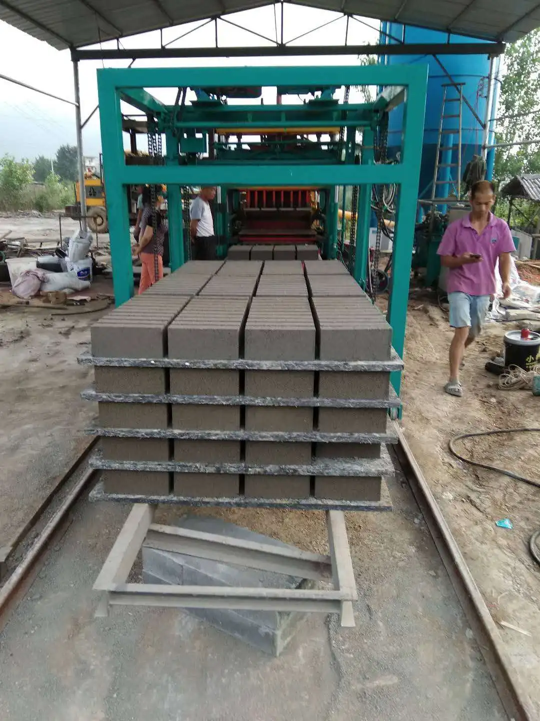 官方mm10-15全自动粘土制砖机