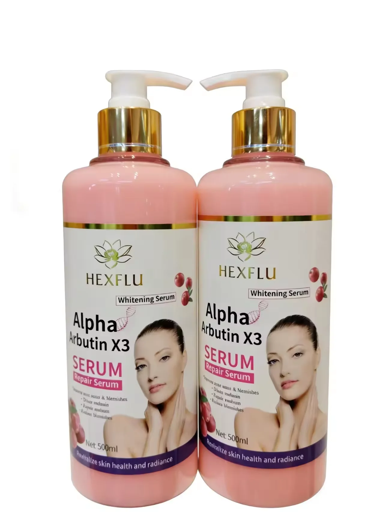 alpha arbutin and glutathione serum HEXFLU 500ml Face & Body Serum