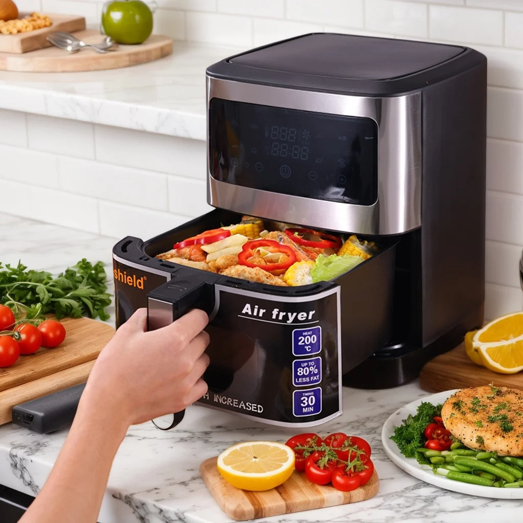 Nirva ZX08 6.5L Electric Air Fryer Oven - Modern Smart Kitchen