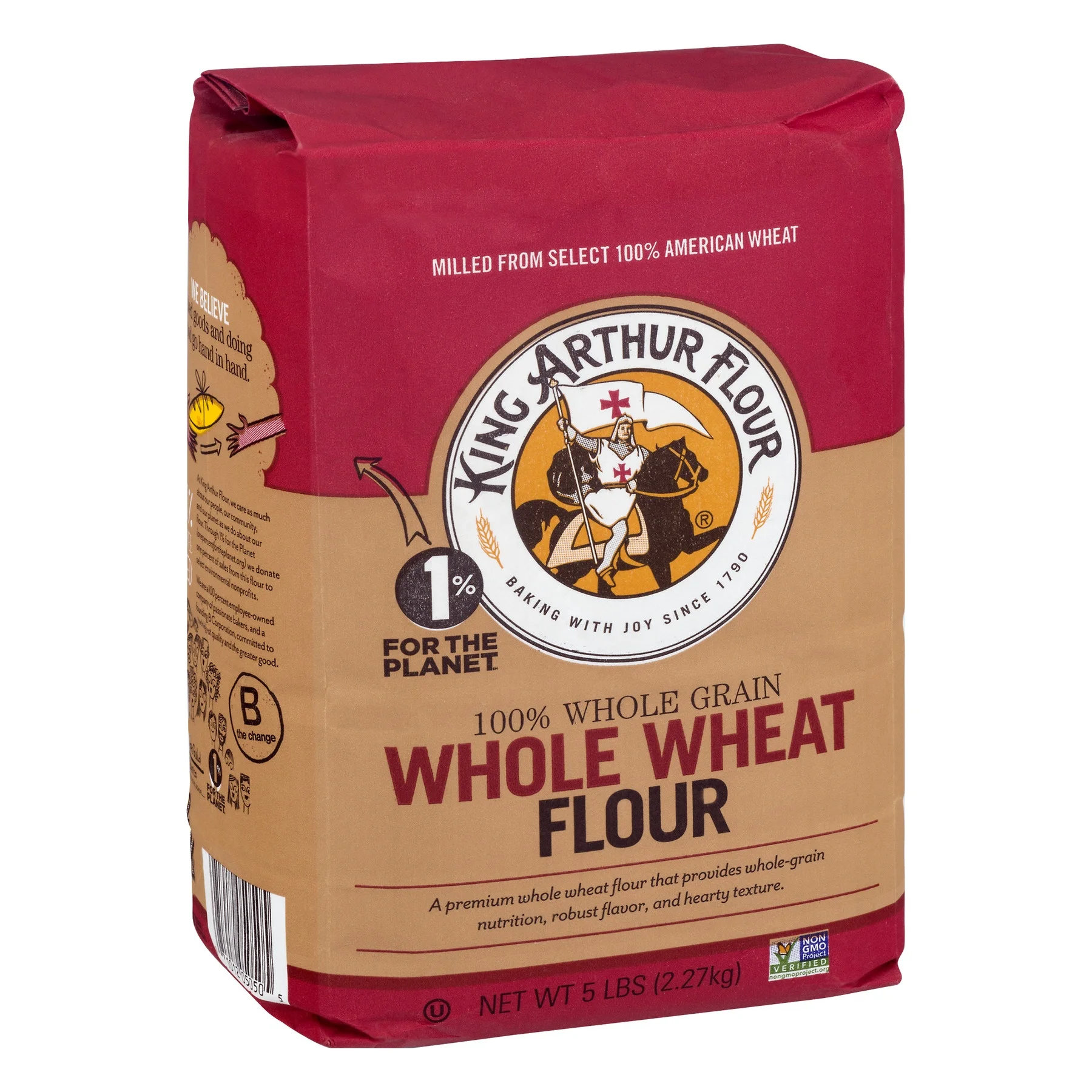 Bolsa de embalaje de harina de trigo de pan, bolsa de papel kraft para  embalaje de harina, bolsa de papel de logo personalizado para harina