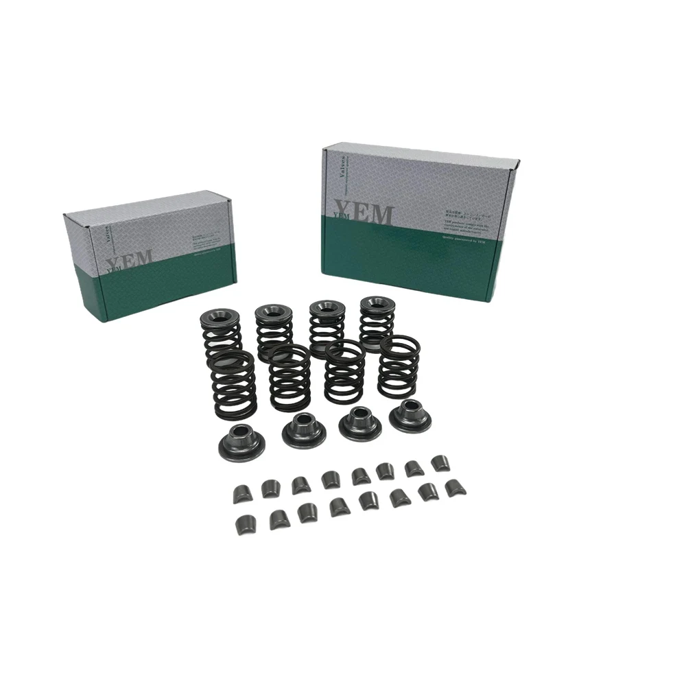 K25 Valve Spring Kit Spring Seat & Retainer for Nissan OEM Engine Parts