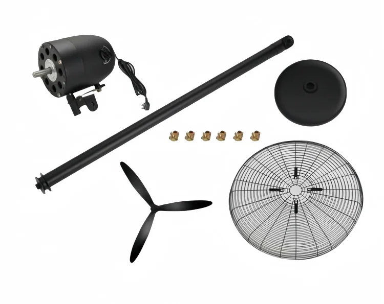 Industrial Cooling Stand Fan, 26inch, 220V, 160 - detail 2