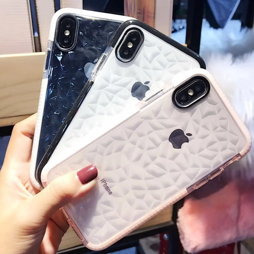 Jelly Phone Case for iPhone X XR XS Max TPU Transparent Case