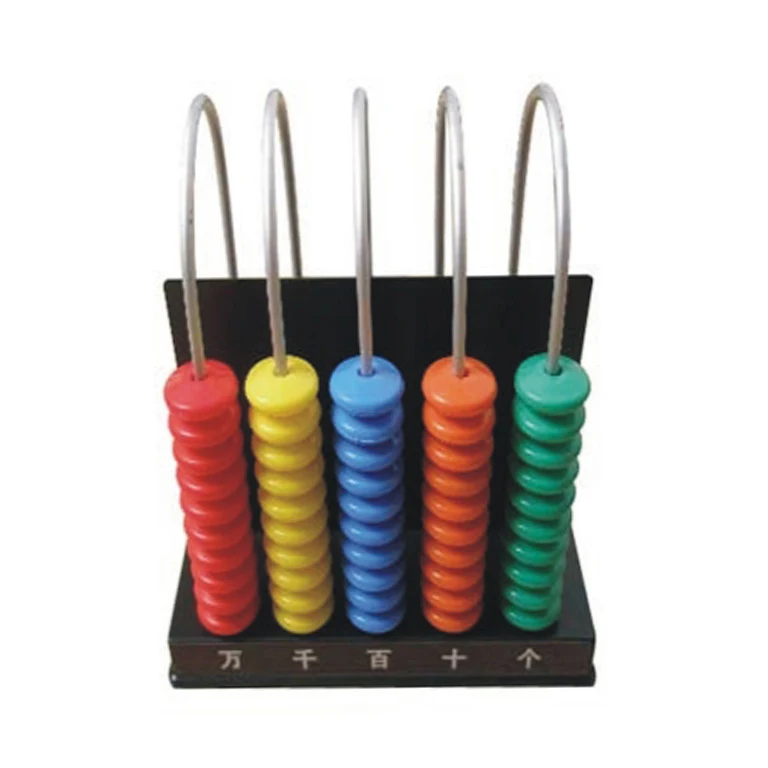 Gelsonlab HSMM-005 Abacus 5 u-образных стальных проводов металлический каркас арифметический инструмент обучения и расчета для