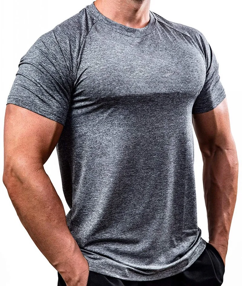 Mens Slim Fit Hooded Hoddie Long Sleeve Muscle Tops Sport Gym Shirts T-shirt