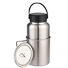 Set tazza e bottiglia grigio 750