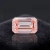 Fancy Pink Emerald Cut Diamond