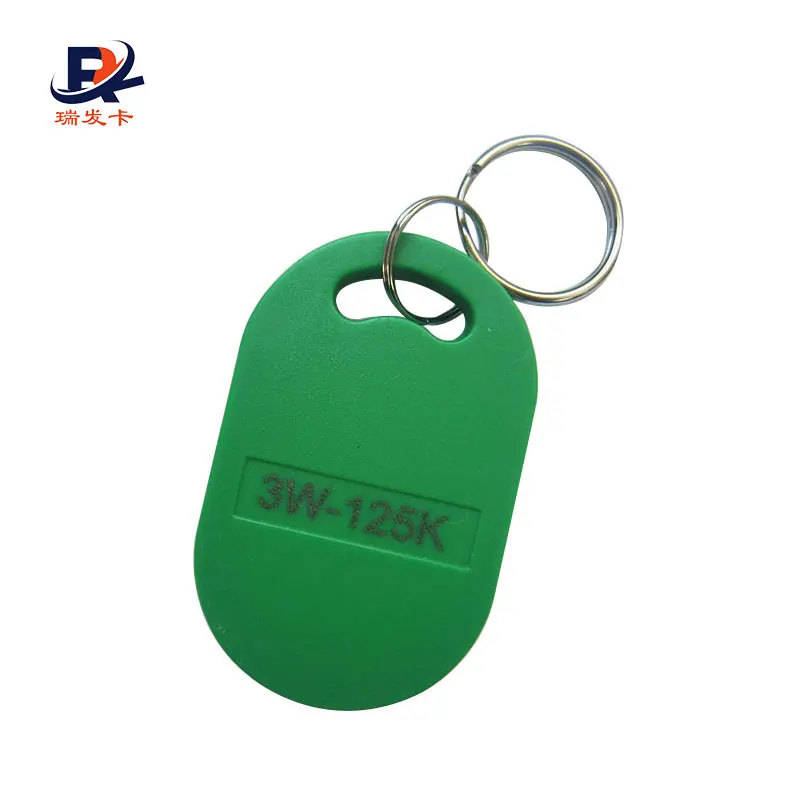RFID Keychain NFC Key Fob Tag EM4200 RFID Keyfob Double Chip for Door Access Custom