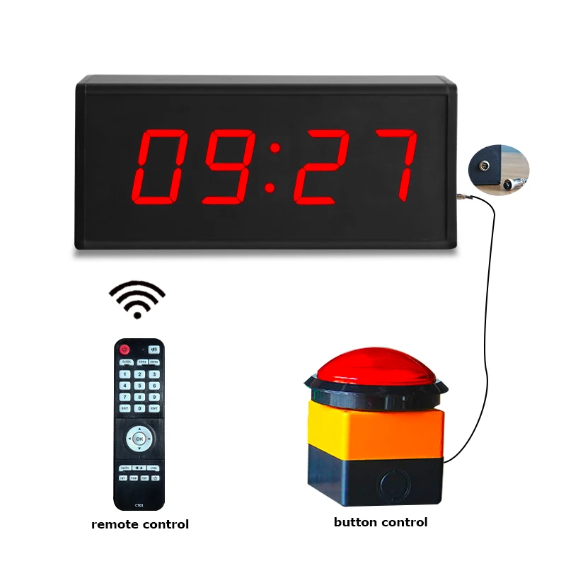 Cp01 Wholesale Led Digital Day Hour Minute Second Count Up Countdown