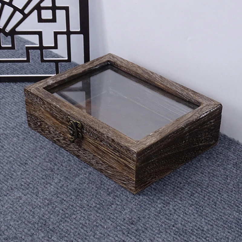 Creative Deco Grande Scatola in Legno con Coperchio | L30 x P20 x H14