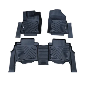 FloorLiner Car Mats for Ford Ranger Crew Cab 2012-2016 1st 2nd Row Black Custom Fit Right Hand Drive 3pcs