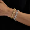 Moissanite di colore dorato