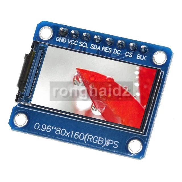 0.96 160x80 color tft display for sale
