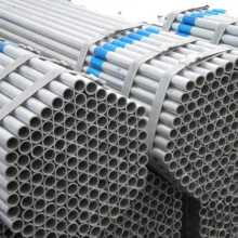 Factory supply Hot-dipped galvanized  steel pipe  and scalffolding tubes