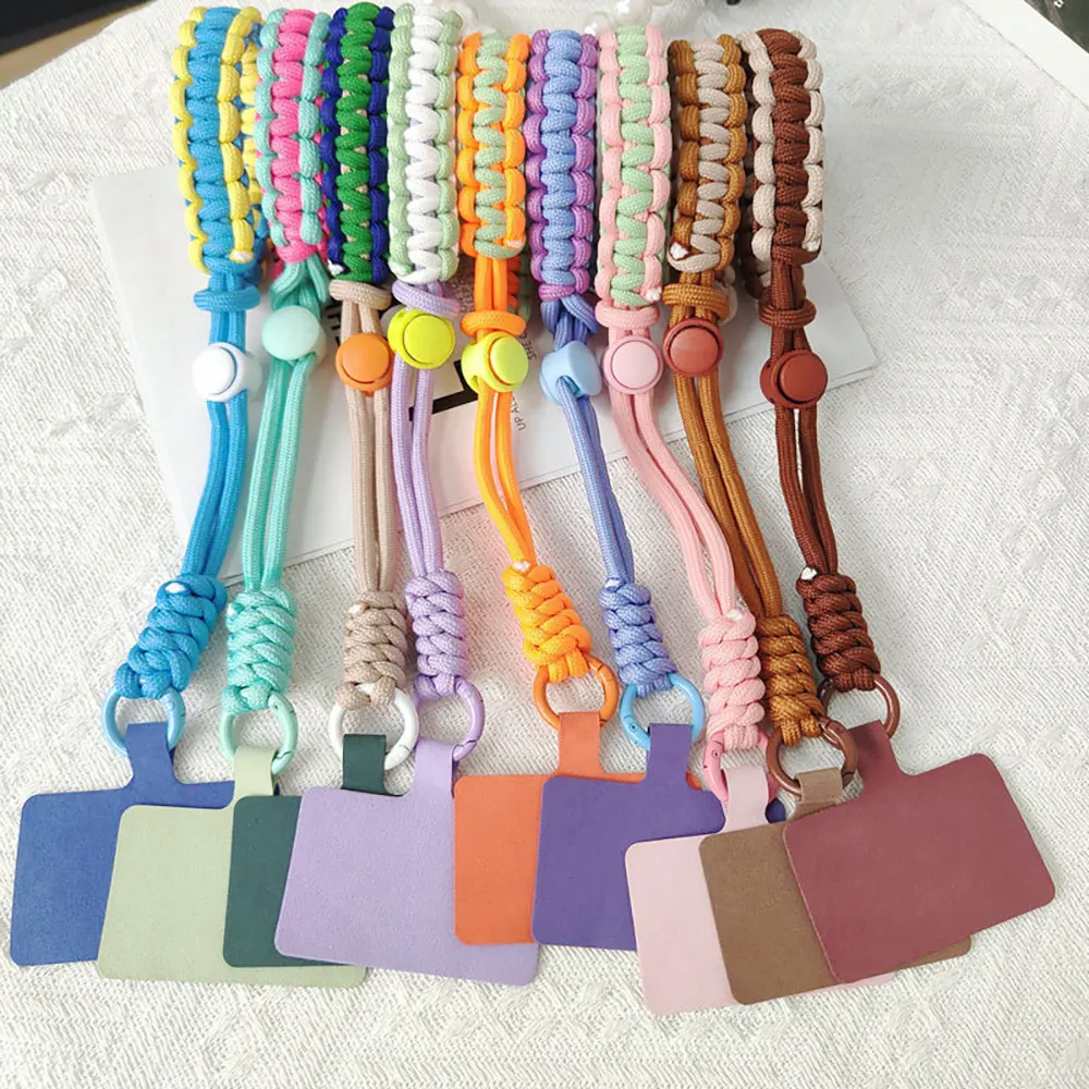 Assorted Colors Short Wristband Cell Accessories Adjustable For All Iphone Smart Strap Mobile Chain Phone Lanyard SJS036 Laudtec supplier