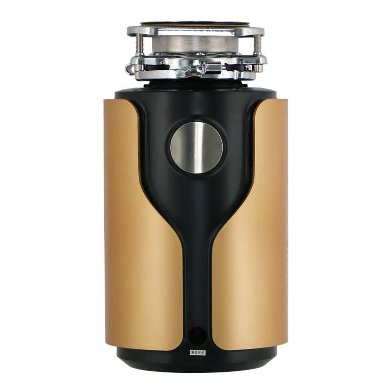 Turbocharged Food Waste Processor Sink Dynamic Balance Garbage Grinder with Dishwasher Interface for Household Use