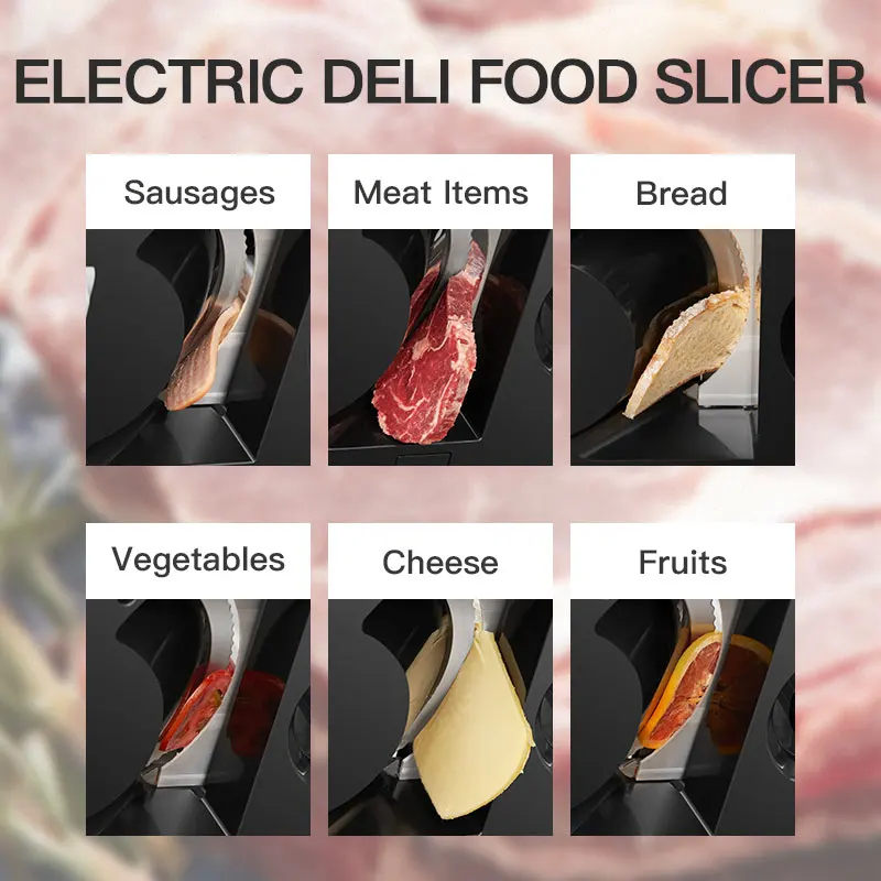 Popular Red Dot Design Awards German Meat Slicer Electric Vertical Meat Slicer Machine High Performance Safety Meat Slicer