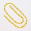 8mm-chapado en plata y oro de 18k