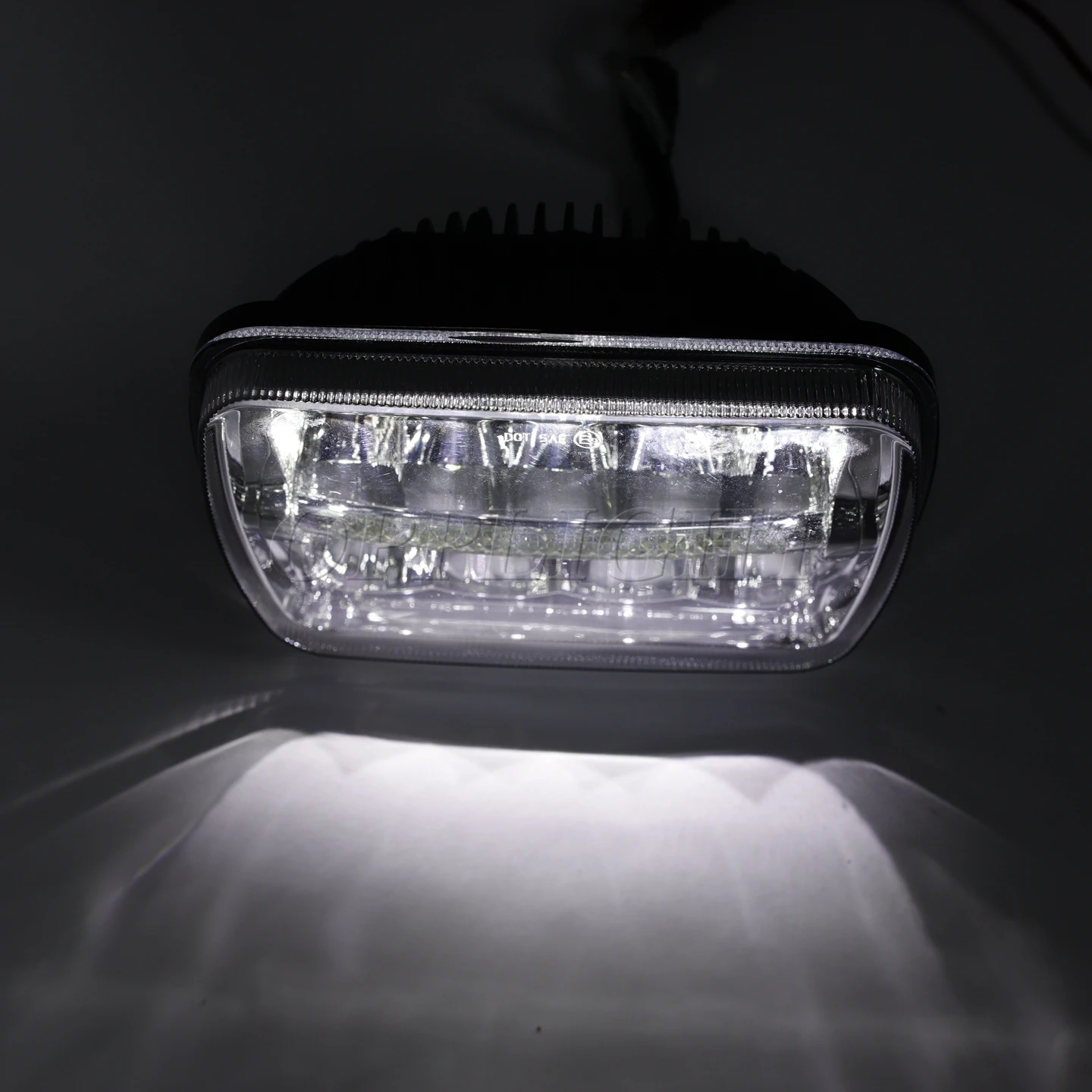5x7 Headlight High Quality square Rectangle 6x7 Led Headlight Sealed Beam Headlight for jeep Cherokee Xj