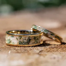 Fashion Ring 8mm Silver Dome Stainless Steel Ring Wedding Zircon Inlay Gift Wholesale