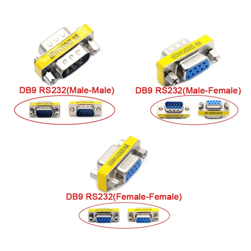 Dual Dsub Connector Db9/db15/db25 9 Pin Db9 Rs232 15 Pin Db15 Vga 25