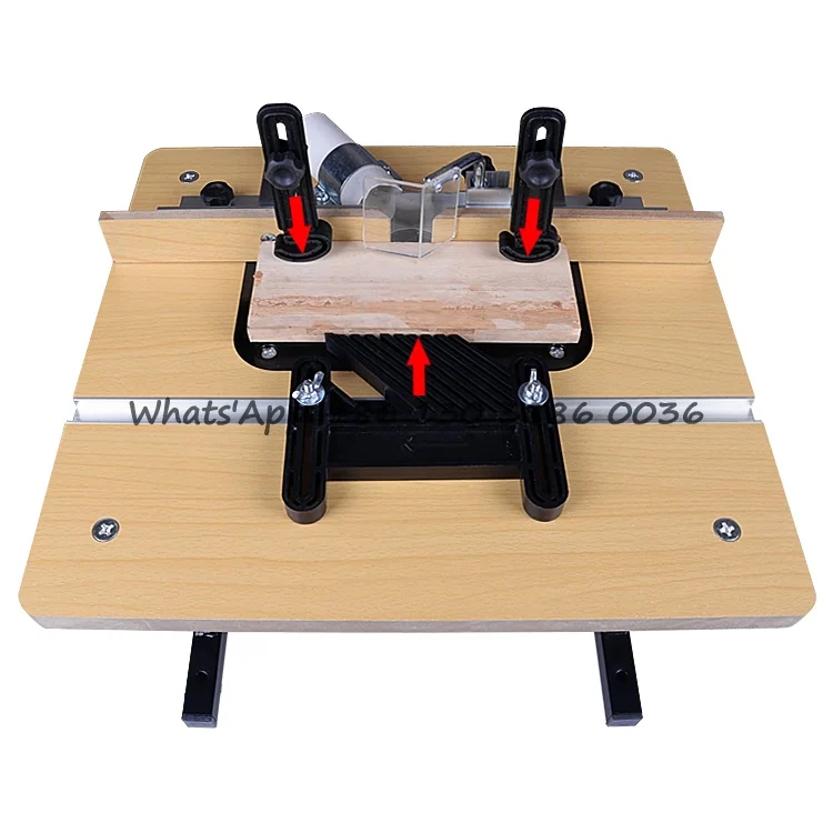 Plaque D'insertion Grande Taille Pour Table De Défonceuse - Banc De Travail Bois - Xcalibur 9x12 Pouces