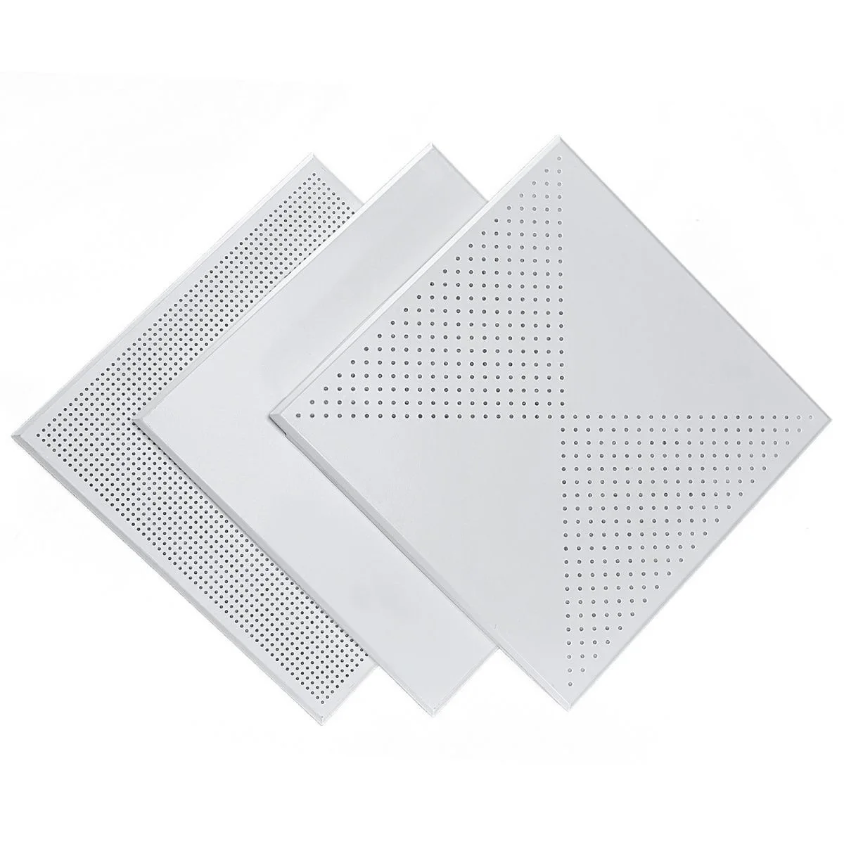 工程铝扣板3060/6060办公医院商场工装冲孔吊顶上海现代简约