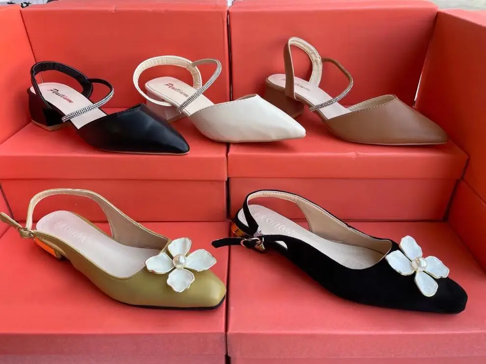 Bulk Wholesale Mixed Fashion New Arrival Casual Beautiful Women Heels Sandals