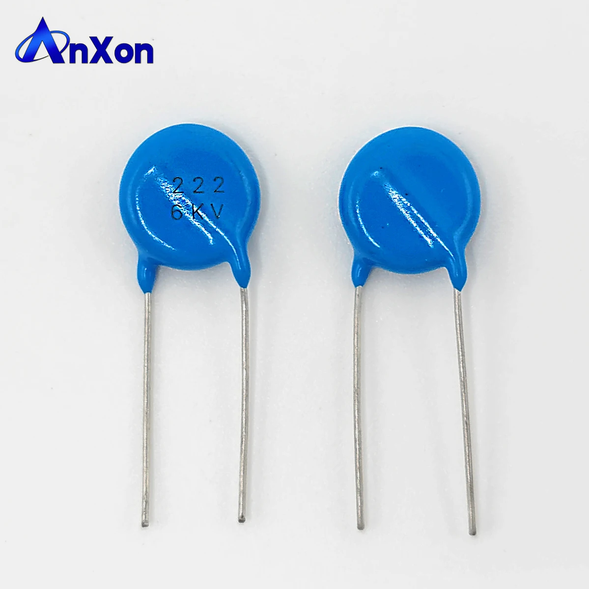AnXon CT81 6KV 2200PF 222 ラジアルリード型高電圧セラミック