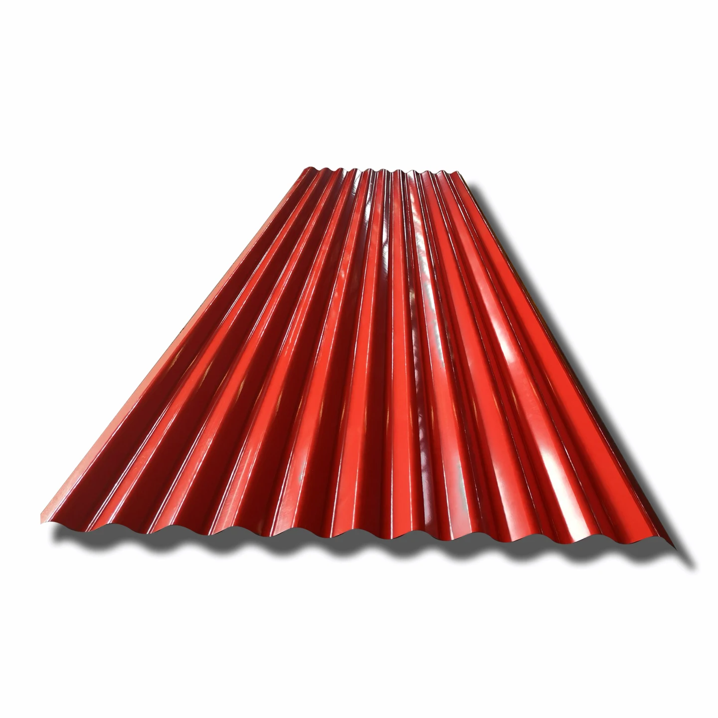 彩色涂层波纹钢屋顶瓦片