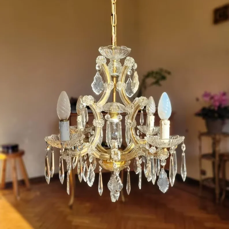 Современная элегантная люстра из хрусталя K9 роскошная подвесная Потолочная для гостиной