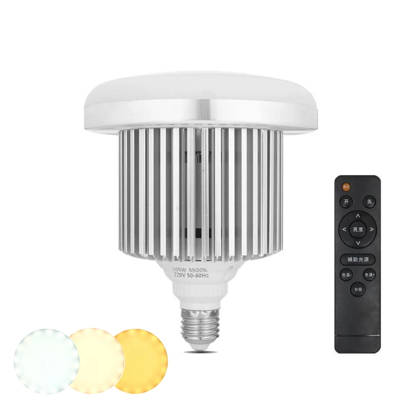 Bombilla Foto Professional LED Bulbs for Studio Lighting