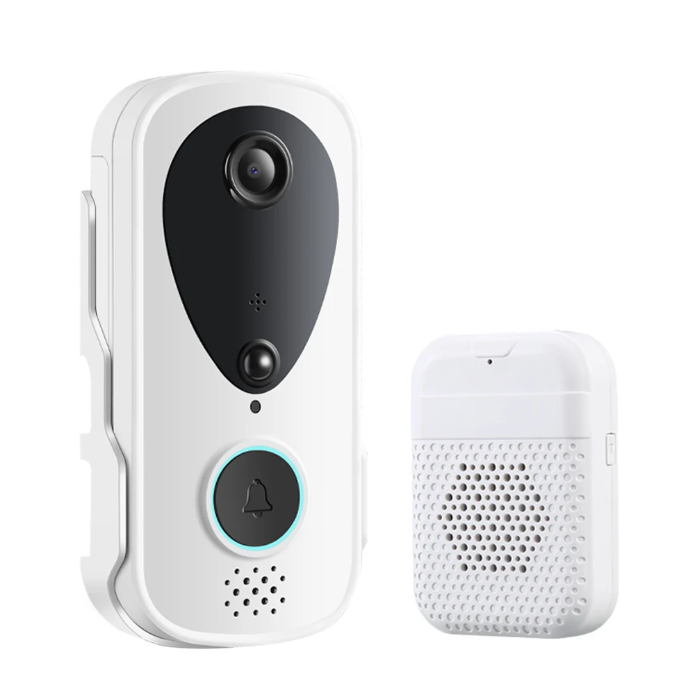 5G Tuya Home Security IP DoorBell With CCTV Camera Android Smart  Doorphone Alexa Acess Control Wireless WiFi Video Doorbell