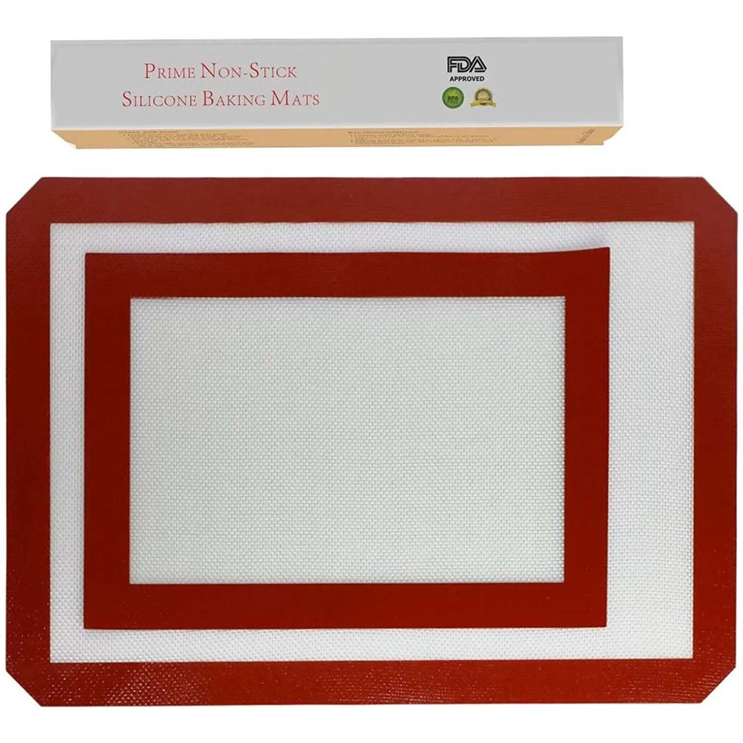 Customized Full Size Nonstick Silicone Baking Mat For Grill / Fondant